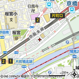 ドゥエリング大阪城北周辺の地図