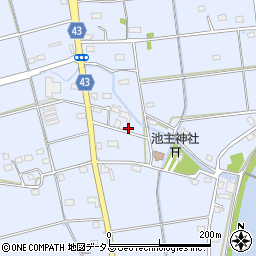 静岡県磐田市大原1923周辺の地図