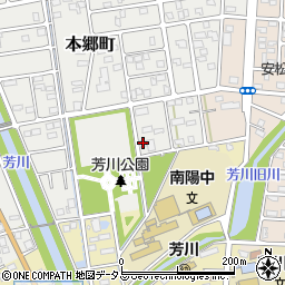 静岡県浜松市中央区本郷町3096周辺の地図