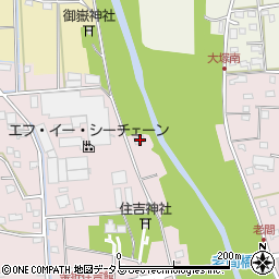 静岡県浜松市中央区金折町1349周辺の地図