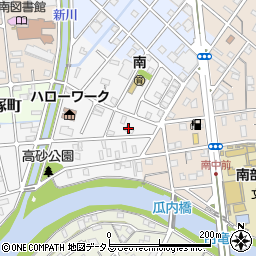 静岡県浜松市中央区浅田町65周辺の地図