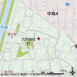 静岡県浜松市中央区楊子町1048周辺の地図
