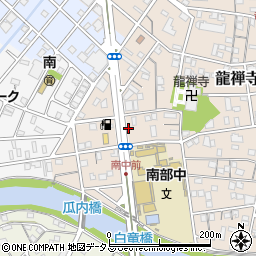 静岡県浜松市中央区龍禅寺町764周辺の地図