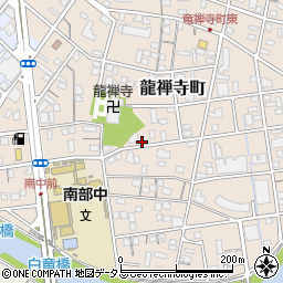 静岡県浜松市中央区龍禅寺町434周辺の地図