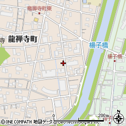 静岡県浜松市中央区龍禅寺町472周辺の地図