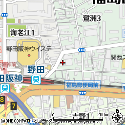 阪神野田駅前ファミリークリニック周辺の地図