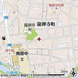 静岡県浜松市中央区龍禅寺町433周辺の地図