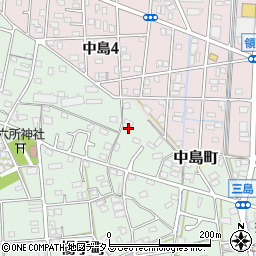 静岡県浜松市中央区楊子町235周辺の地図