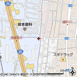 三重県津市垂水539周辺の地図