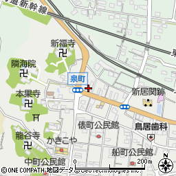 静岡県湖西市新居町新居1302周辺の地図