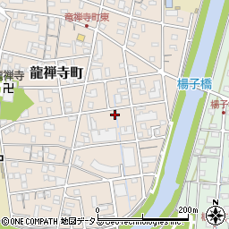 静岡県浜松市中央区龍禅寺町474周辺の地図