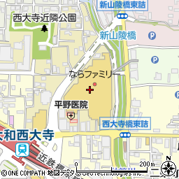 カルディコーヒーファーム　近鉄奈良店周辺の地図