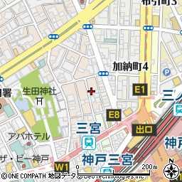神戸牛 鉄板焼 仙周辺の地図