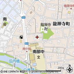 静岡県浜松市中央区龍禅寺町758周辺の地図