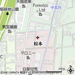 有限会社岡松塗装工業所周辺の地図