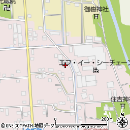 静岡県浜松市中央区金折町603周辺の地図