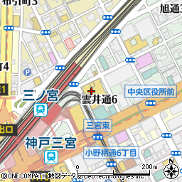 株式会社ジュンク堂書店　三宮駅前店周辺の地図