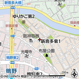 水漏れ修理の生活救急車　大阪市城東区エリア専用ダイヤル周辺の地図