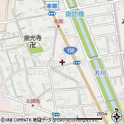 静岡県浜松市中央区本郷町793周辺の地図
