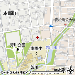 静岡県浜松市中央区本郷町3120周辺の地図