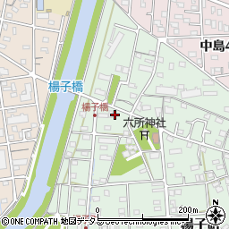 静岡県浜松市中央区楊子町444周辺の地図
