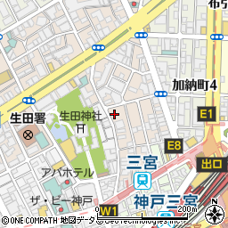 生田ギャラリー周辺の地図