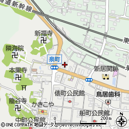堀部乳母車店周辺の地図