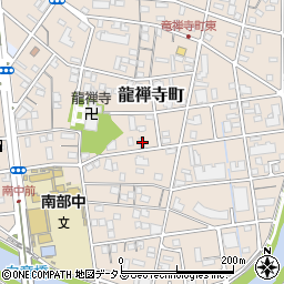 静岡県浜松市中央区龍禅寺町426周辺の地図