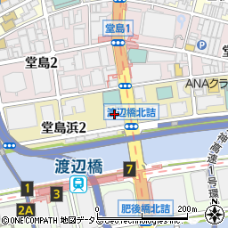エイジングハウス　堂島店周辺の地図
