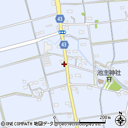 静岡県磐田市大原1907周辺の地図