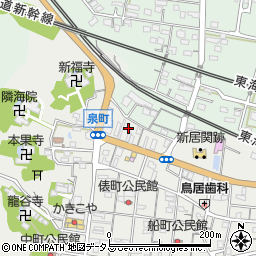 静岡県湖西市新居町新居1288周辺の地図