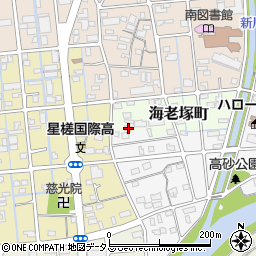 静岡県浜松市中央区海老塚町636周辺の地図