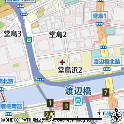 株式会社内藤一水社　大阪支社周辺の地図