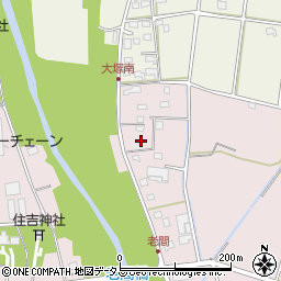 静岡県浜松市中央区金折町1757周辺の地図