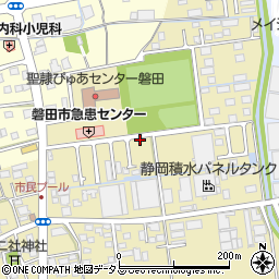 静岡県磐田市上大之郷66周辺の地図