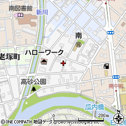 静岡県浜松市中央区浅田町56周辺の地図