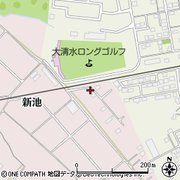 愛知県豊橋市老津町新池245周辺の地図