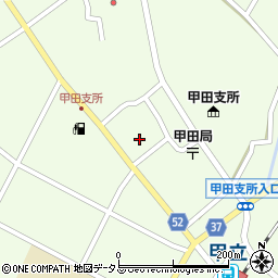 安芸高田市立甲田図書館周辺の地図
