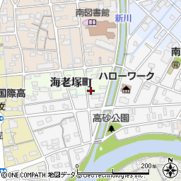 静岡県浜松市中央区海老塚町776周辺の地図
