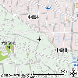 静岡県浜松市中央区楊子町1106周辺の地図