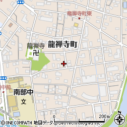 静岡県浜松市中央区龍禅寺町425周辺の地図