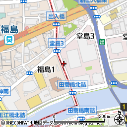 NTT堂島ビル駐車場【土日祝のみ：7:00～21:30】周辺の地図
