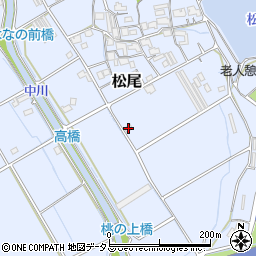 岡山県岡山市北区松尾765周辺の地図