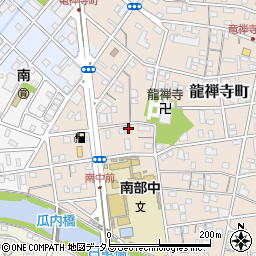 静岡県浜松市中央区龍禅寺町760周辺の地図