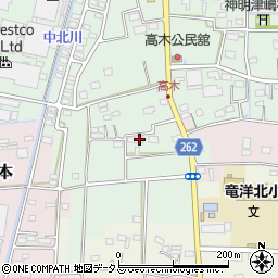 静岡県磐田市高木67周辺の地図
