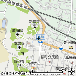 静岡県湖西市新居町新居1317周辺の地図