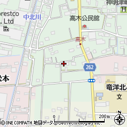 静岡県磐田市高木69周辺の地図