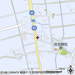静岡県磐田市大原1919周辺の地図