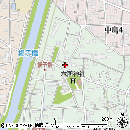 静岡県浜松市中央区楊子町1333周辺の地図