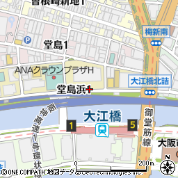 新ダイビル地下1階駐車場【日曜日 / ナイトパック：20:00～23:30】※20:00までの利用は不可周辺の地図